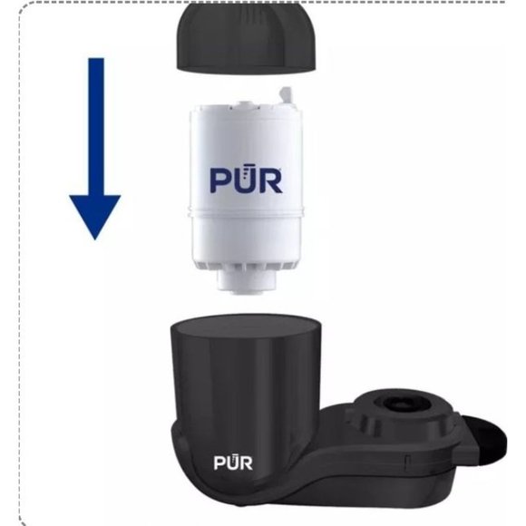 PUR® black Basic Faucet-Mount Water Filtration System - Picture 4 of 12